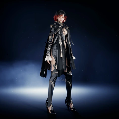 Ascended Daeva, front view