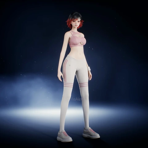 Athleisure Leggings, front view