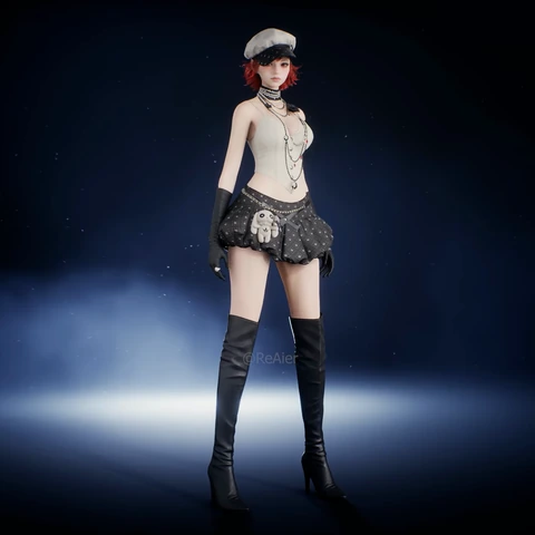 Blanc Noir, front view