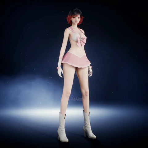 Magical Heart Suit, front view