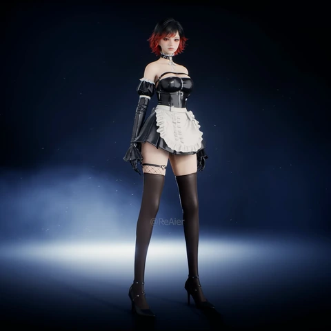 No-Nonsense Maid, front view