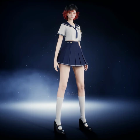 Relaxing Day Uniform, front view