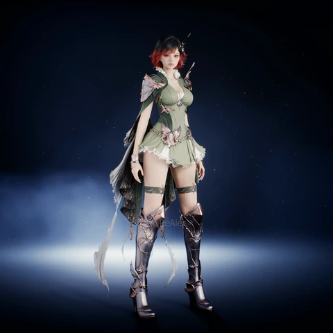 Silver Bell Fairy's Dream, front view