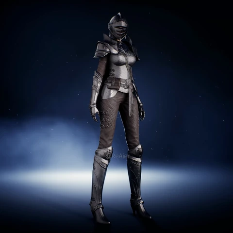Steel Heavy Armor, front view