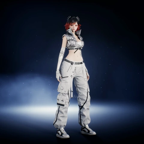 Tech Biker, front view